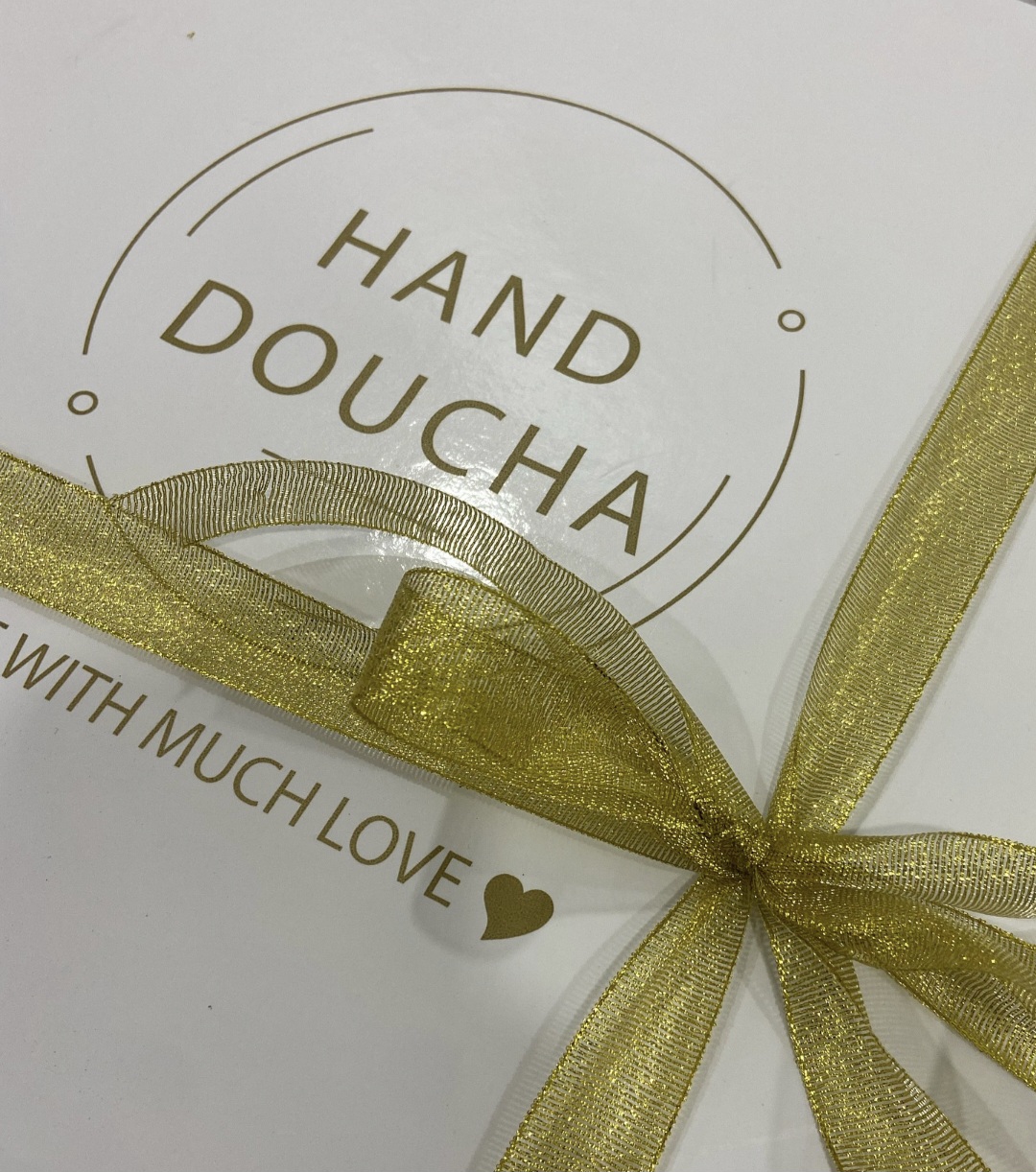 Emballage cadeau soigné signé Hand-Doucha